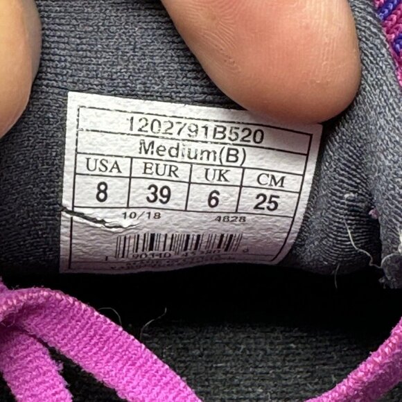 Brooks Shoes Womens Size 8 Levitate 2 Running Sneakers Purple 1202791B520 - Picture 7 of 9